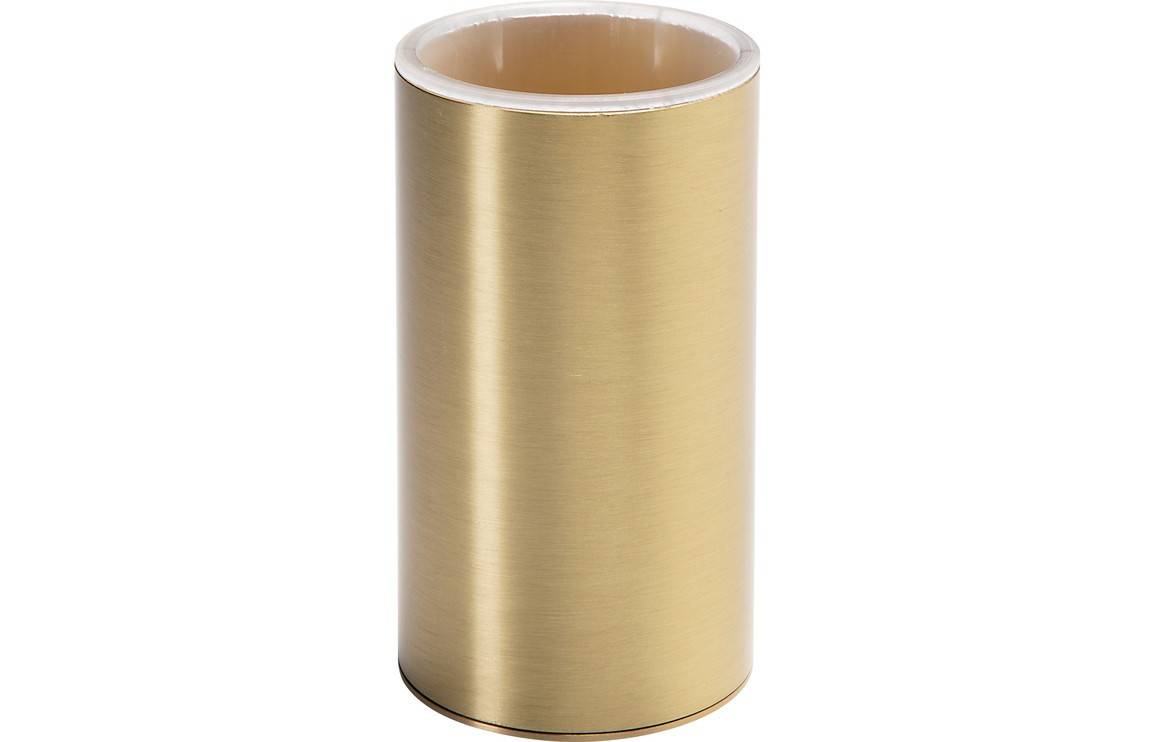 Brileno Wall Mounted Tumbler - Brushed Brass