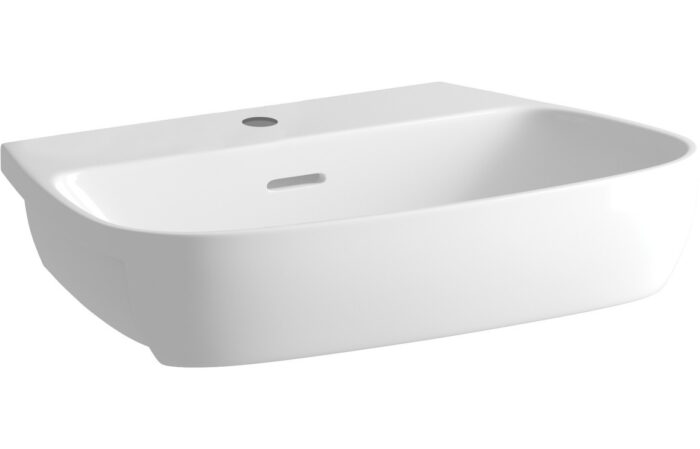 Fiore 495x415mm 1TH Semi Recessed Basin