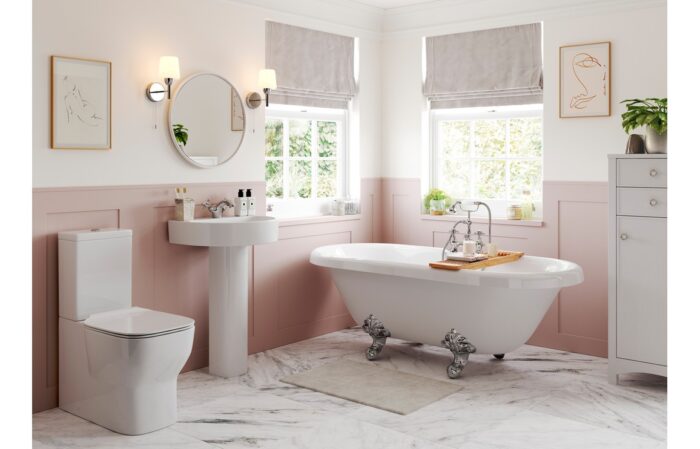 Solei 555x435mm 1TH Semi Recessed Basin
