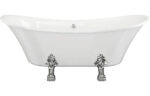 Venoro Free Standing 1760x710x775mm 0TH Bath w/Feet