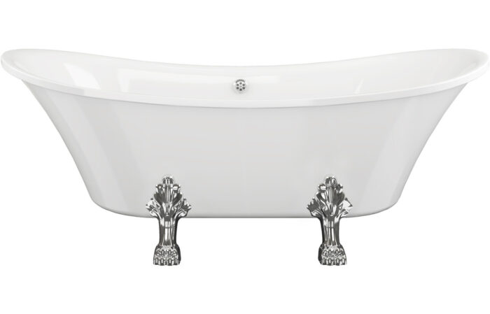 Venoro Free Standing 1760x710x775mm 0TH Bath w/Feet