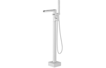 Solara Floor Standing Bath/Shower Mixer - Chrome