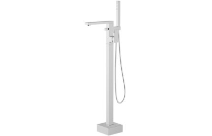 Puro Floor Standing Bath/Shower Mixer - Chrome