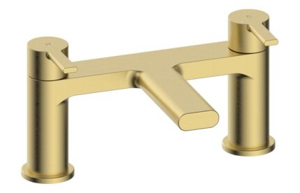 Lago Bath Filler - Brushed Brass