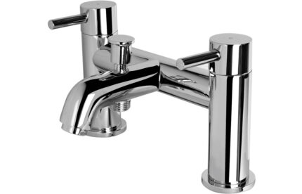 Vento Maira Deck Mounted Bath/Shower Mixer - Chrome