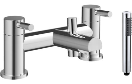 Serata Bath/Shower Mixer & Bracket - Chrome Serata Bath/Shower Mixer & Bracket - Chrome