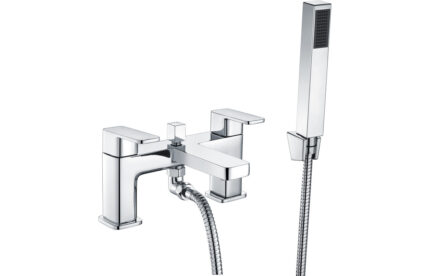 Venza Bath/Shower Mixer & Bracket - Chrome