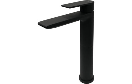 Vento Timea Tall Basin Mixer - Matt Black