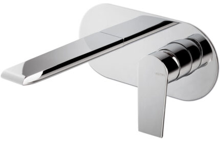 Vento Timea Wall Mounted Basin Mixer - Chrome