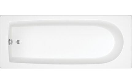 Silvano Round Single End 1600x700x550mm 0TH Bath w/Legs