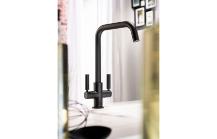 Demora Mondo Quad Monobloc Mixer Tap - Matt Black