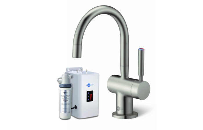 InSinkErator HC3300 Hot/Cold Mixer Tap Neo Tank & Water Filter - Brushed Steel