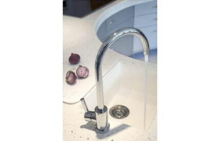 Demora Colosso Single Lever Mixer Tap - Brushed Nickel