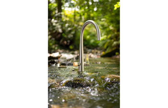 Demora Serene Aquifier Mixer Tap - Brushed Nickel