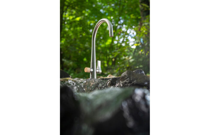Demora Serene Aquifier Mixer Tap - Brushed Nickel