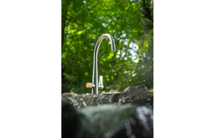 Demora Serene Aquifier Mixer Tap - Brushed Nickel