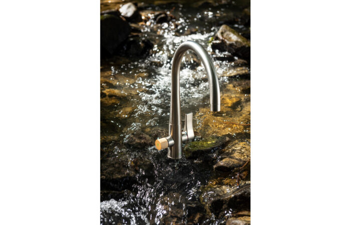 Demora Serene Aquifier Mixer Tap - Brushed Nickel