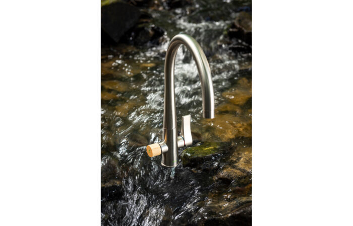 Demora Serene Aquifier Mixer Tap - Brushed Nickel