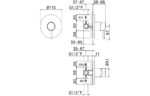 Vema Maira Concealed Single Outlet Shower Mixer