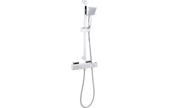 Argento Cool-Touch Thermostatic Bar Mixer Shower - Chrome