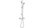 Pluvio Thermostatic Bar Mixer Shower - Chrome