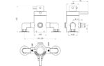 Modern Exposed Thermostatic Shower Valve