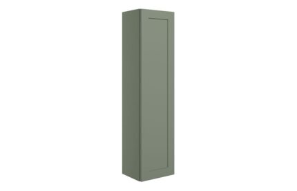 Mirexo 350mm Wall Hung 1 Door Tall Unit - Matt Reed Green