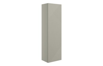 Ligaro 350mm Wall Hung 1 Door Tall Unit - Matt Oat