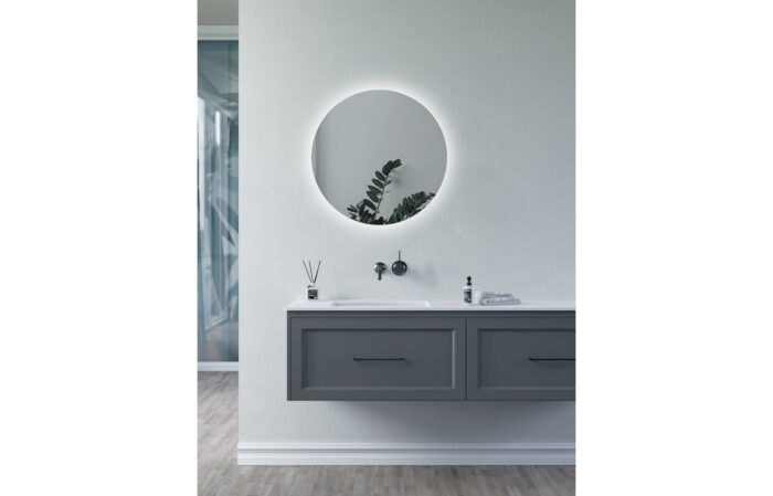 Wileno 800mm Round Back-Lit LED Mirror
