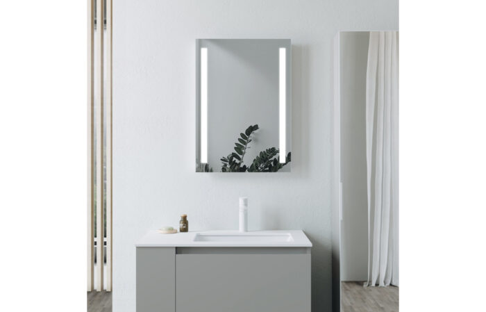 Savelo 600x800mm Rectangle Front-Lit LED Mirror