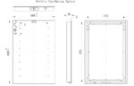 Kervalo 400x600mm Rectangle Battery-Operated LED Mirror