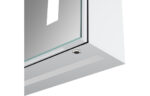 Urzano 600mm 2 Door Front-Lit LED Mirror Cabinet