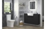 Costa Rimless Close Coupled Fully Shrouded WC & Soft Close Seat