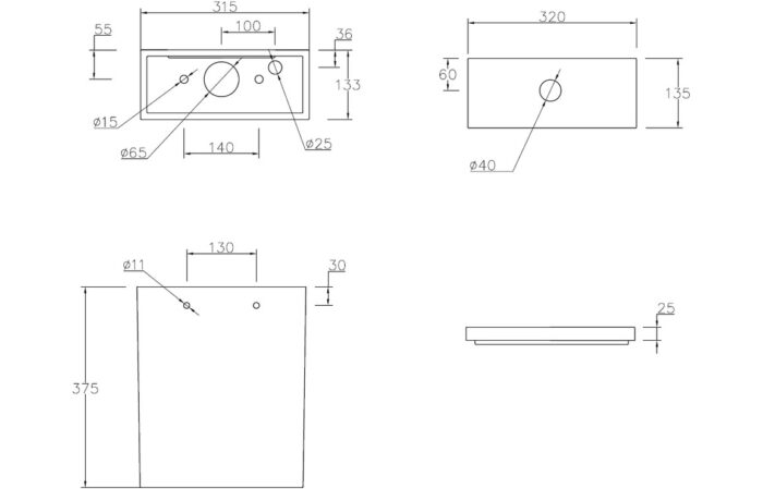 Costa Rimless Close Coupled Fully Shrouded WC & Soft Close Seat