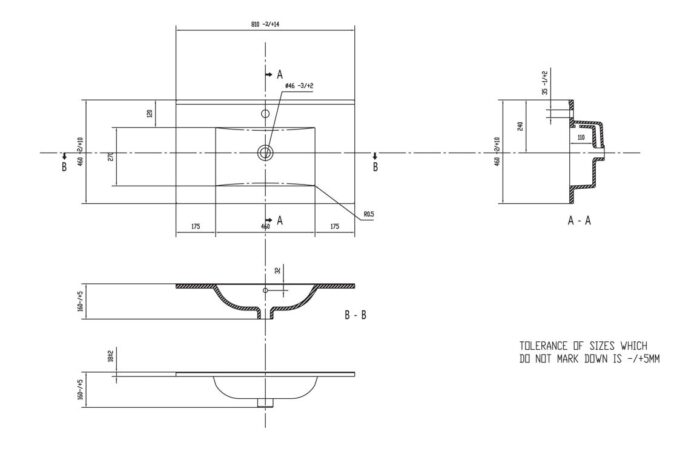 Stavero 815mm Wall Hung 2 Drawer Basin Unit & Basin - Matt Antique Rose