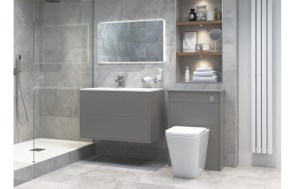 Fiore Rimless Back To Wall Short Projection WC & Soft Close Seat