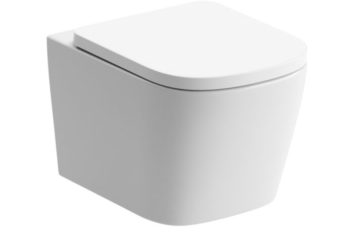 Fiore Rimless Wall Hung WC & Soft Close Seat