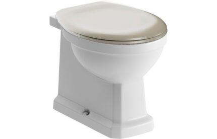 Gonda Back To Wall WC & Matt Latte Soft Close Seat