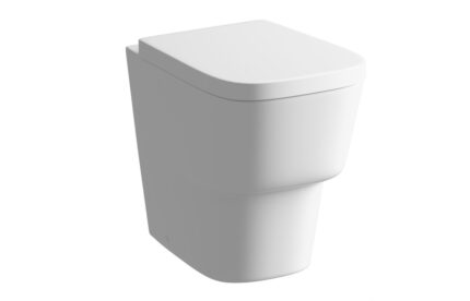 Fiorlu Square Soft Close Toilet Seat - White